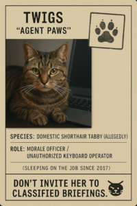 Task Force 983
Twigs "Agent Paws"